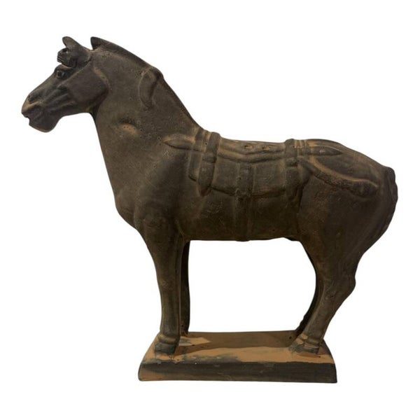BEELD PAARD AARDEWERK MODEL 2 S