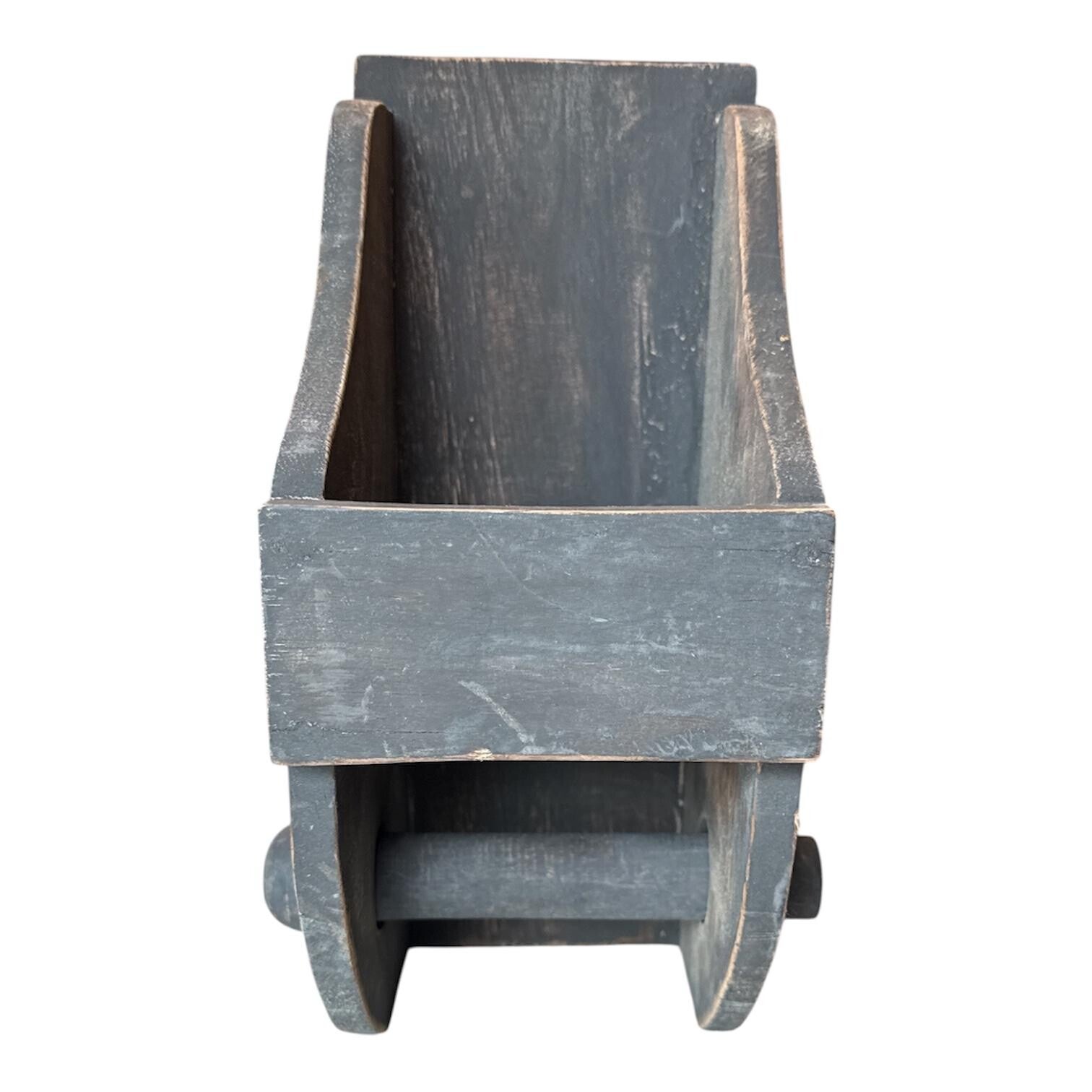 TOILETROLHOUDER HOUT BRUIN