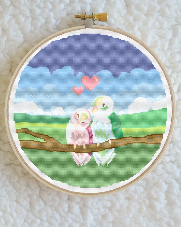 Valentine Embroidery Pattern 2026