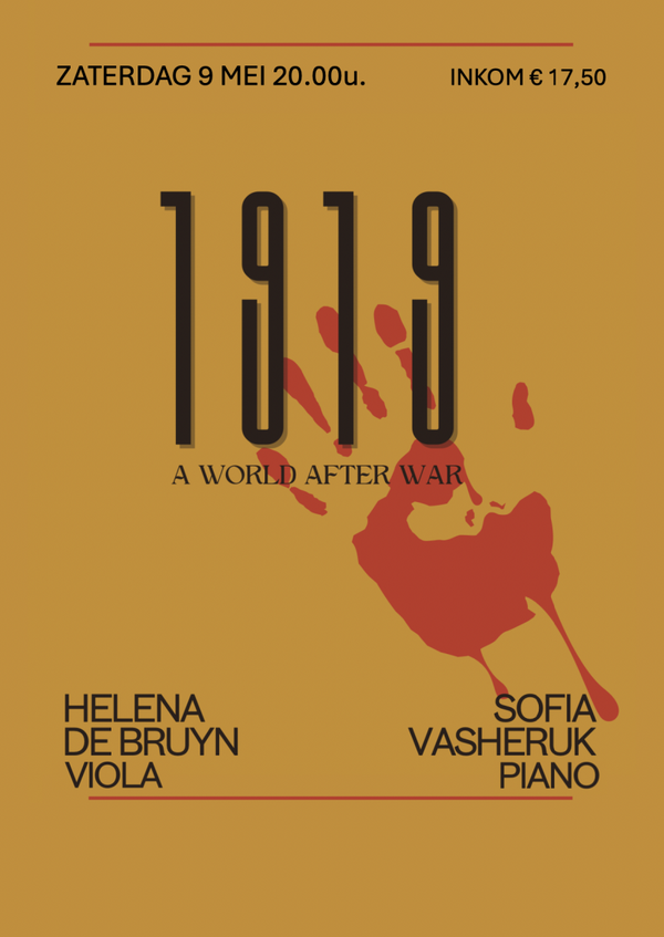 1919, a world after war! 9 mei