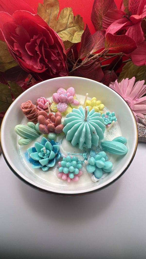 Bougie parfumée design Cactus