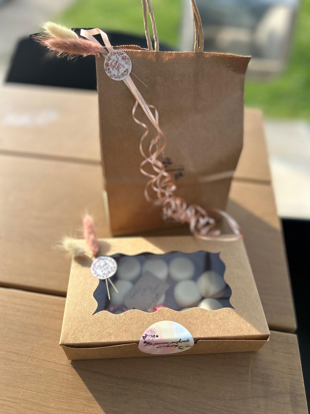 Coffret de fondants avec brûleur