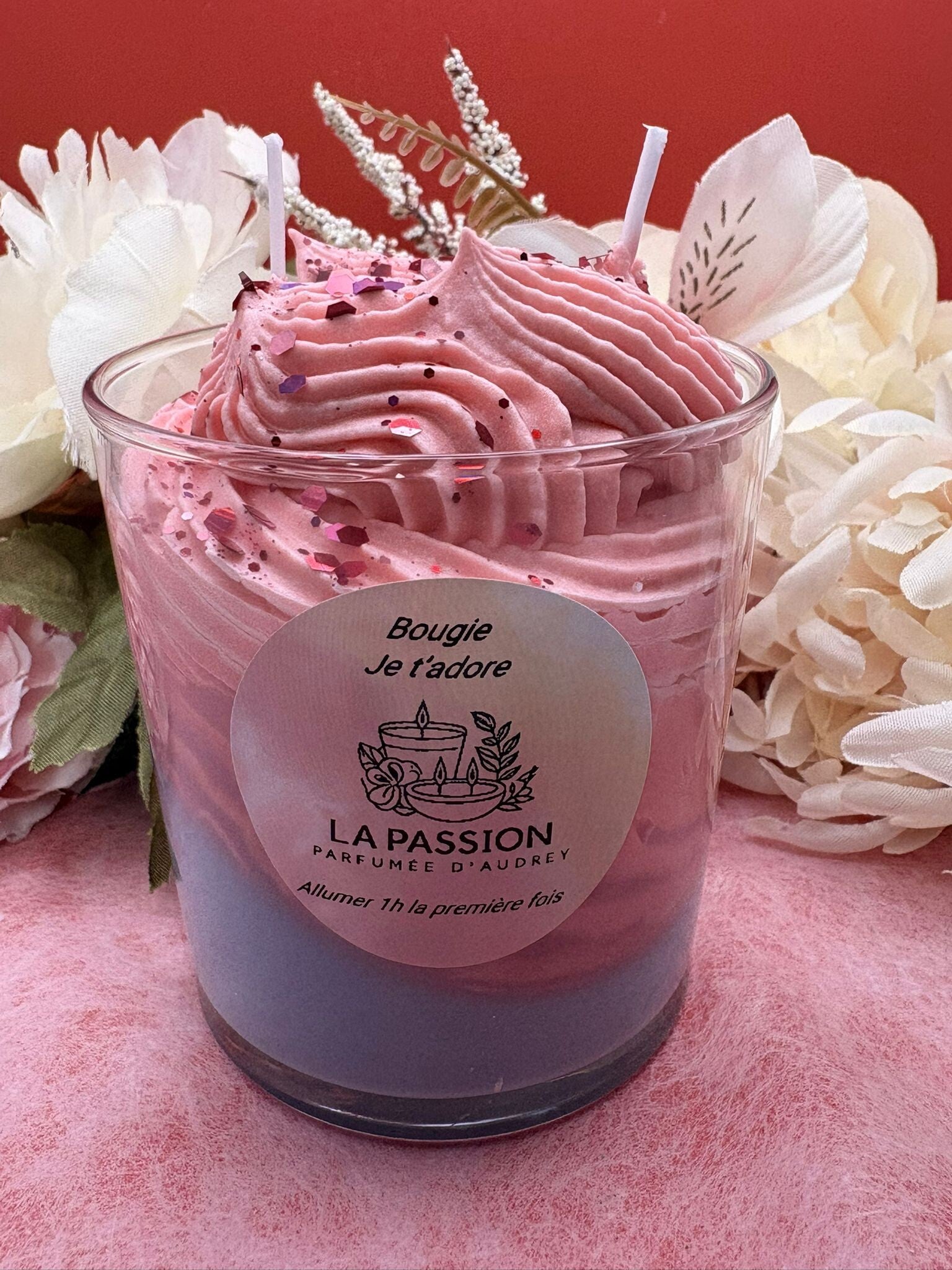 Bougie Je t'adore