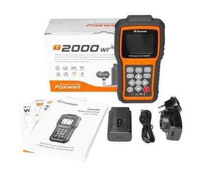 Foxwell T2000 WF RDKS Programmiergerät + 4 Sensoren