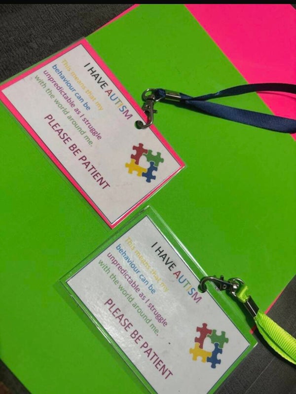 Autism lanyard