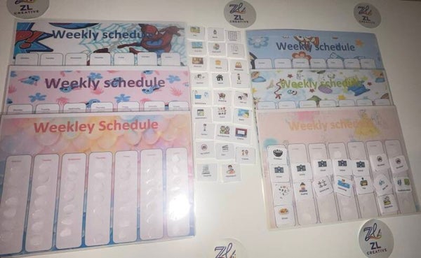 Weekly schedule