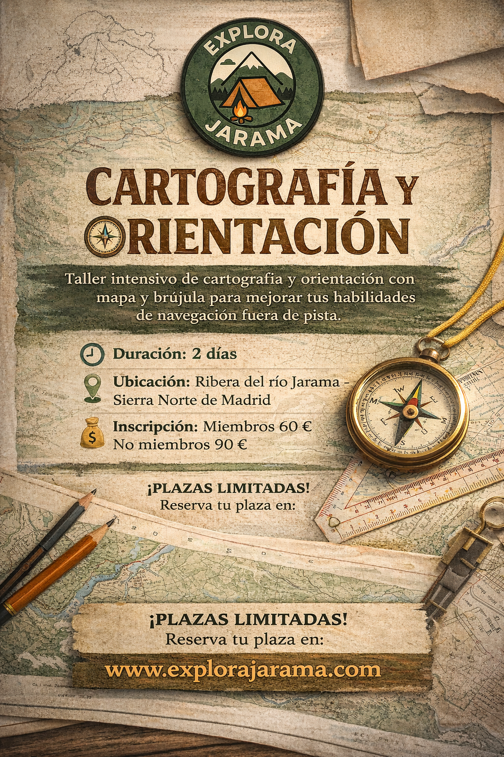 Curso avanzado "Cartografía y Orientación"