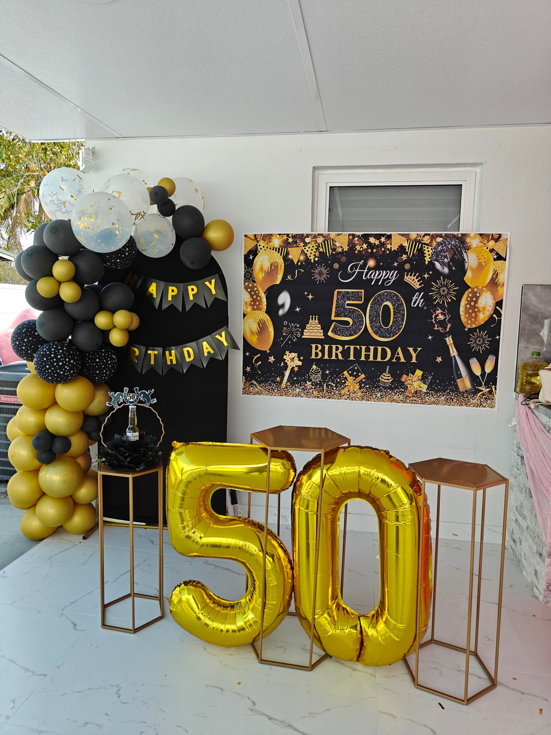 Deluxe / Styled Backdrop Setup Rental (Deposit)