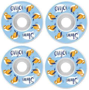 Enjoi Early Bird 99A Roues Skate Pack de 4