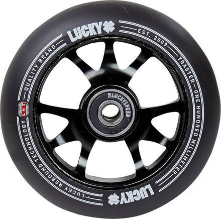 Roues Pour Trottinette Relaxdays – Jantes Acier 6 Pouces, 15 Cm, Noires, Lot De 2, Neuves