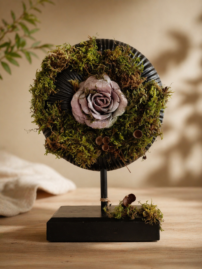 €24.99 Pink Rose 34X24X8cm