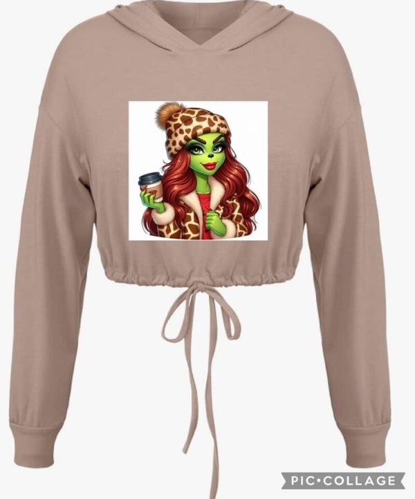 Female grinch hoodies