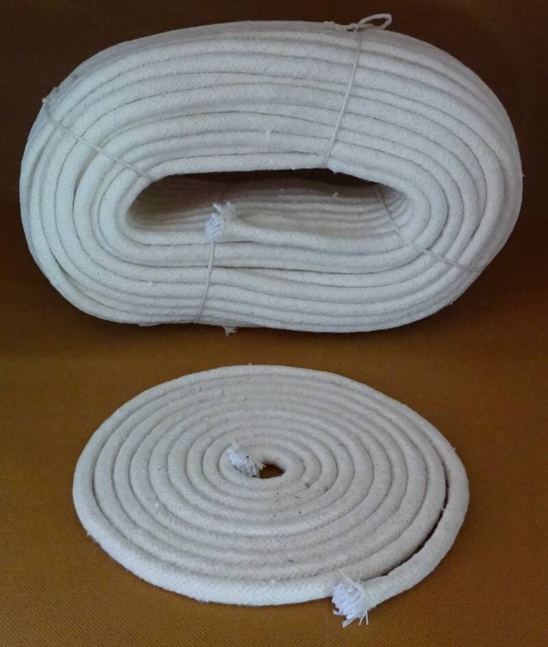 Fitil rotund din bumbac de 10 mm