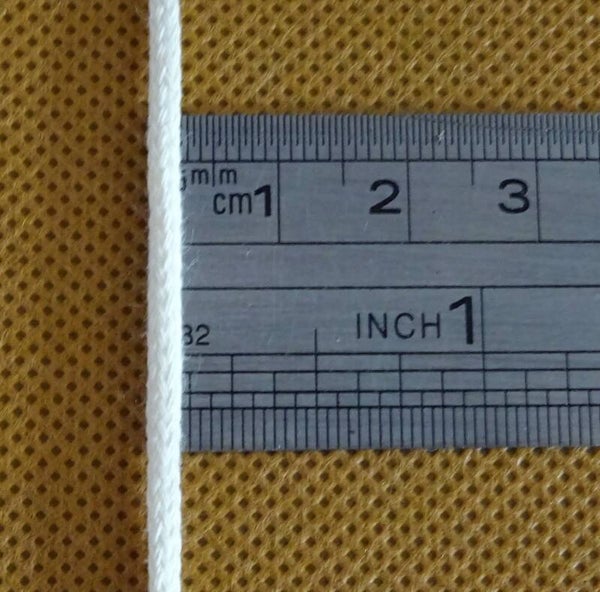 2.5mm Round Lamp Wick Cotton
