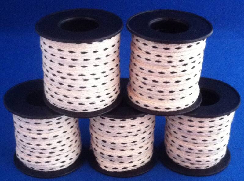 Mèche de lampe à huile de 6 mm