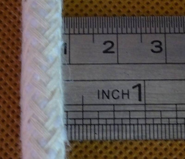 8mm Round Lamp Wick Cotton