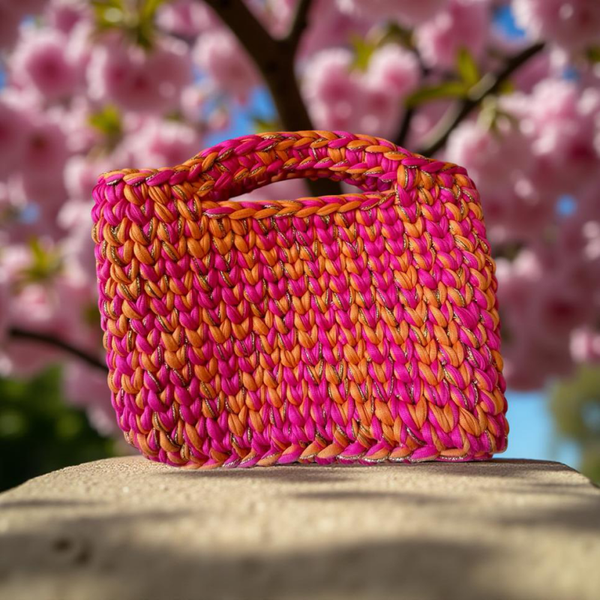 Sac LOULA rose orange