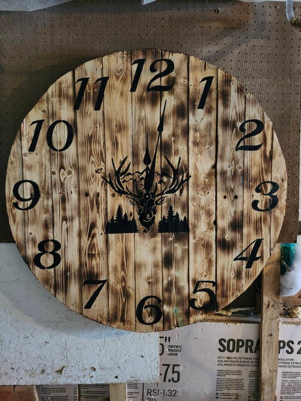Horloge décorative