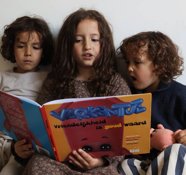 Varkentje kinderboek + knuffel Bundel