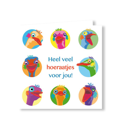 wenskaart felicitatie