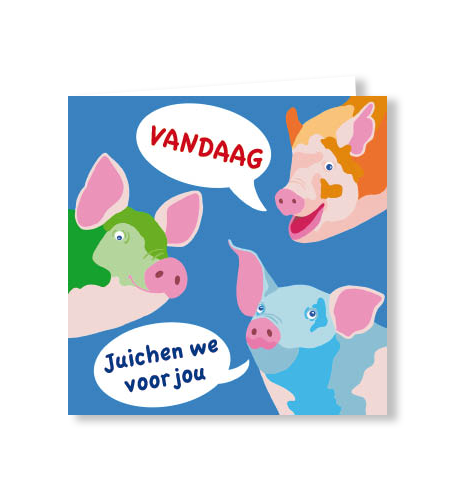 wenskaart felicitatie