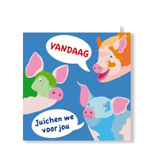 wenskaart felicitatie