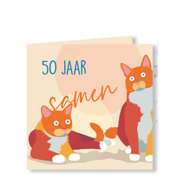 wenskaart jubileum