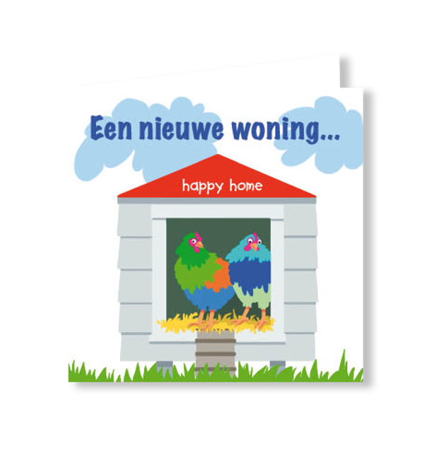 wenskaart nieuwe woning