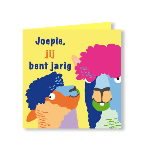 wenskaart verjaardag