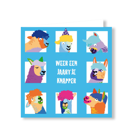 wenskaart verjaardag