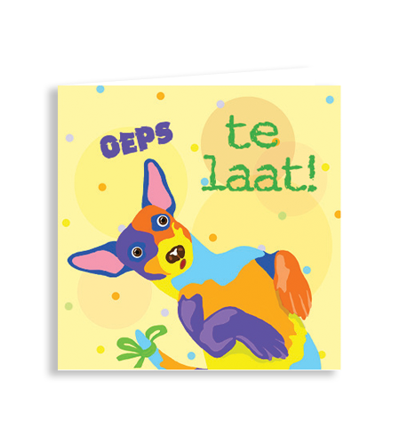 wenskaart verjaardag