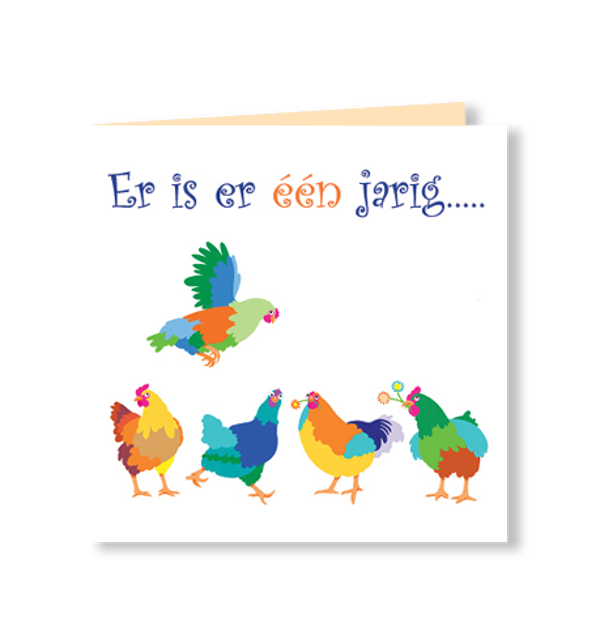 wenskaart verjaardag