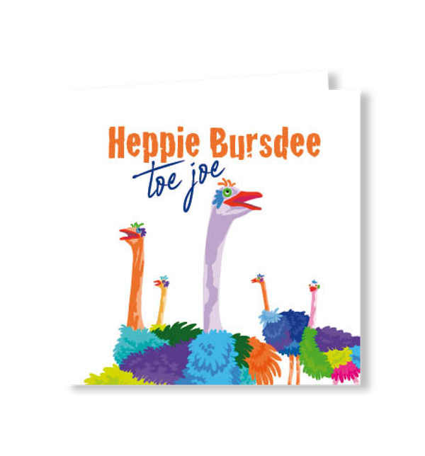 wenskaart verjaardag