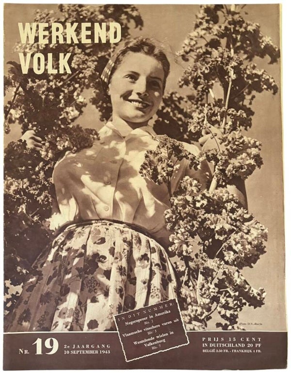 Origineel WW2 Tijdschrift 'Werkend Volk' Nr. 19