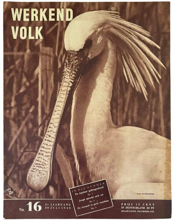 Origineel WW2 Tijdschrift 'Werkend Volk' Nr. 16