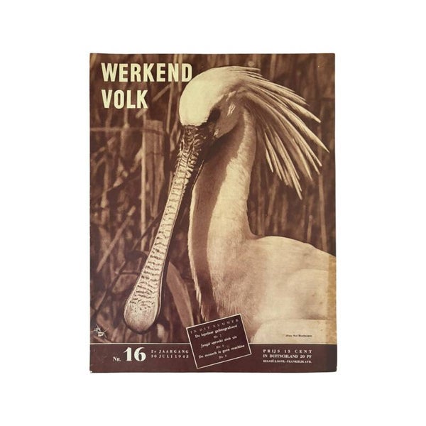 Tijdschrift 'Werkend Volk' Nr. 16