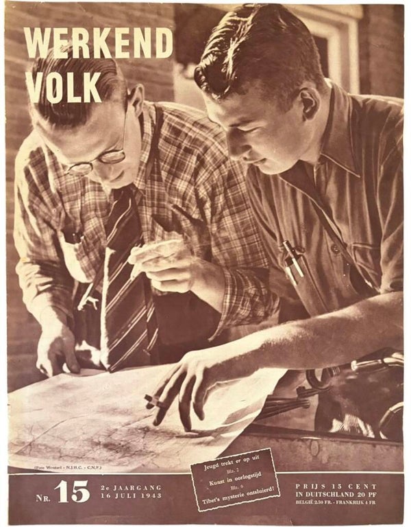 Origineel WW2 Tijdschrift 'Werkend Volk' Nr. 15