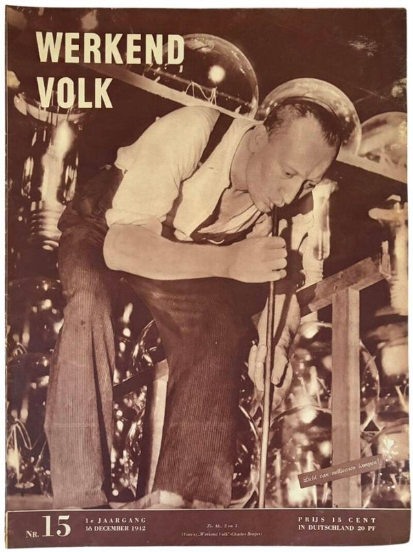 Origineel WW2 Tijdschrift 'Werkend Volk' Nr. 15