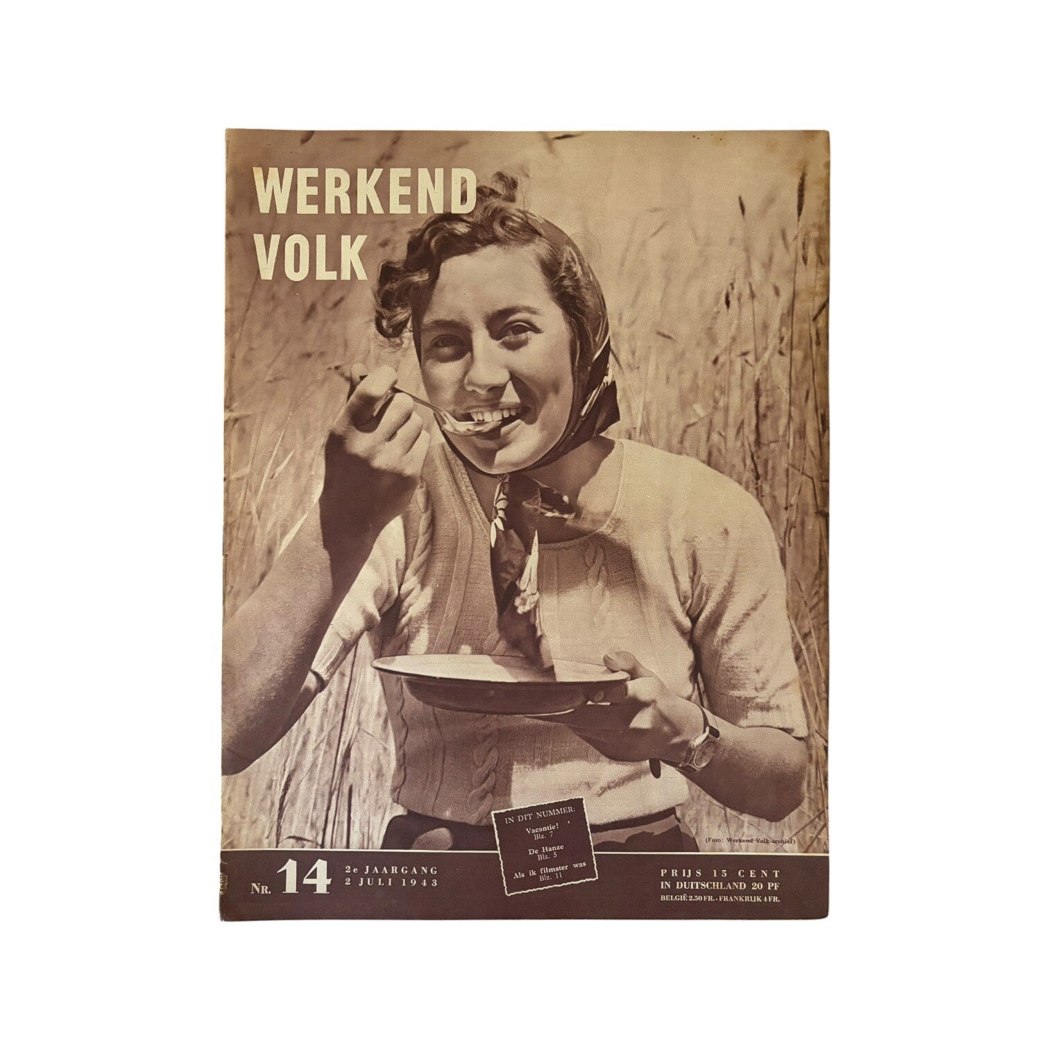 Tijdschrift 'Werkend Volk' Nr. 14
