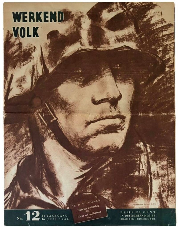 Origineel WW2 Tijdschrift 'Werkend Volk' Nr. 12