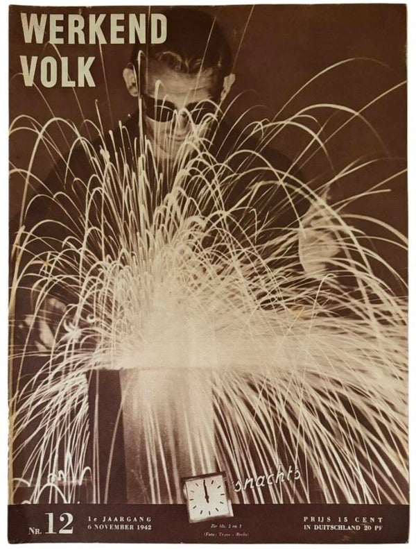 Origineel WW2 Tijdschrift 'Werkend Volk' Nr. 12
