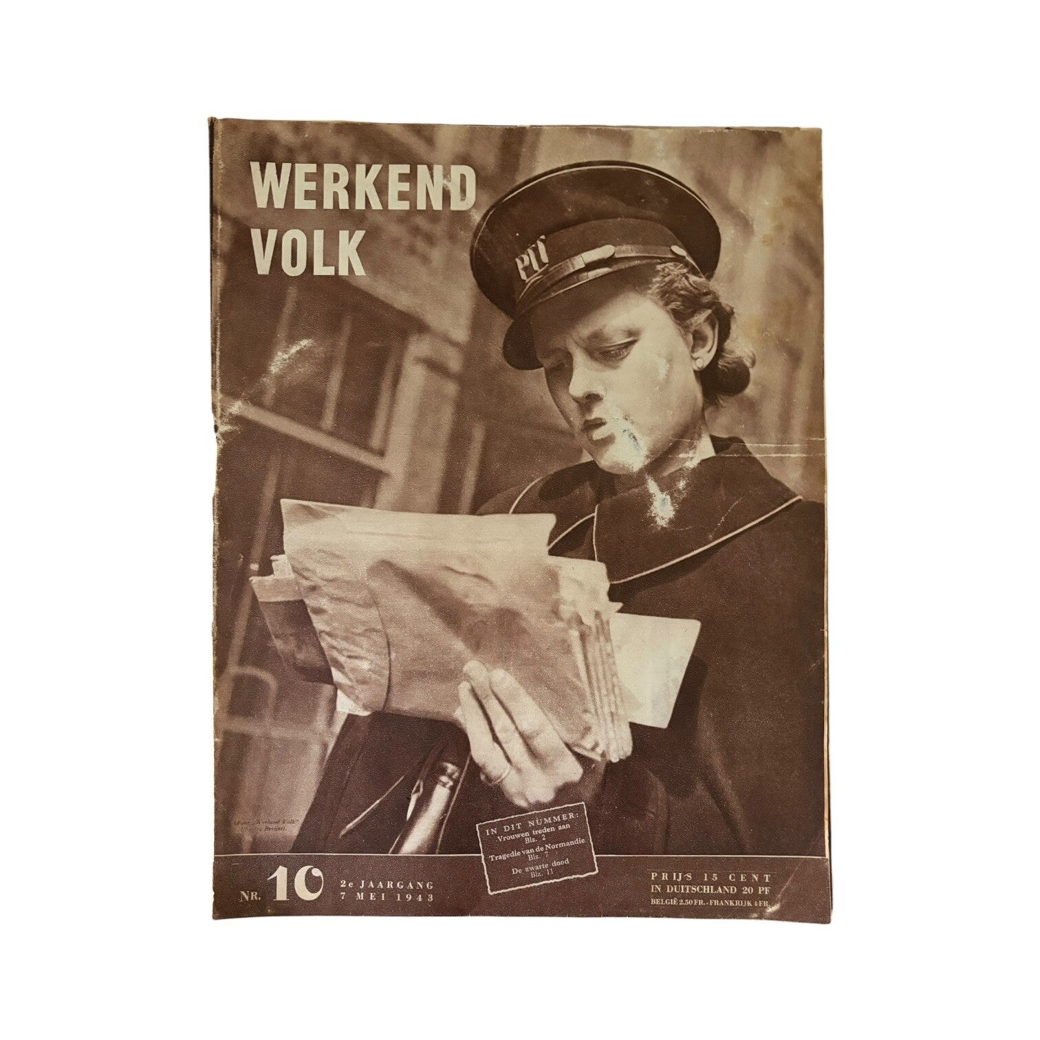 Tijdschrift 'Werkend Volk' Nr. 10