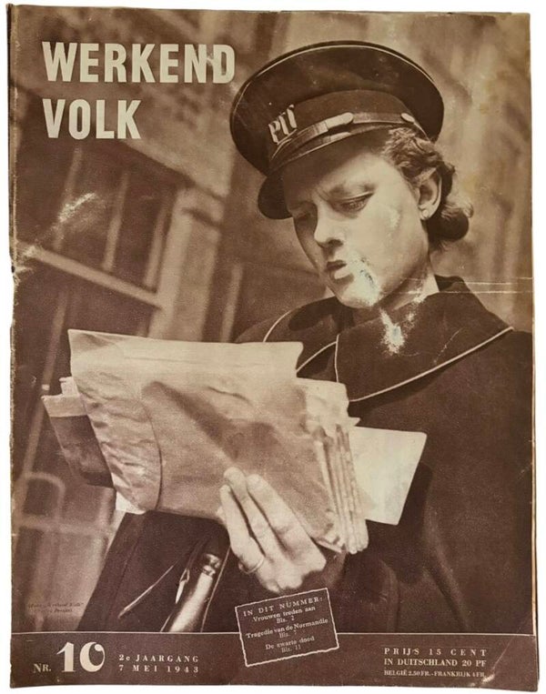 Origineel WW2 Tijdschrift 'Werkend Volk' Nr. 10