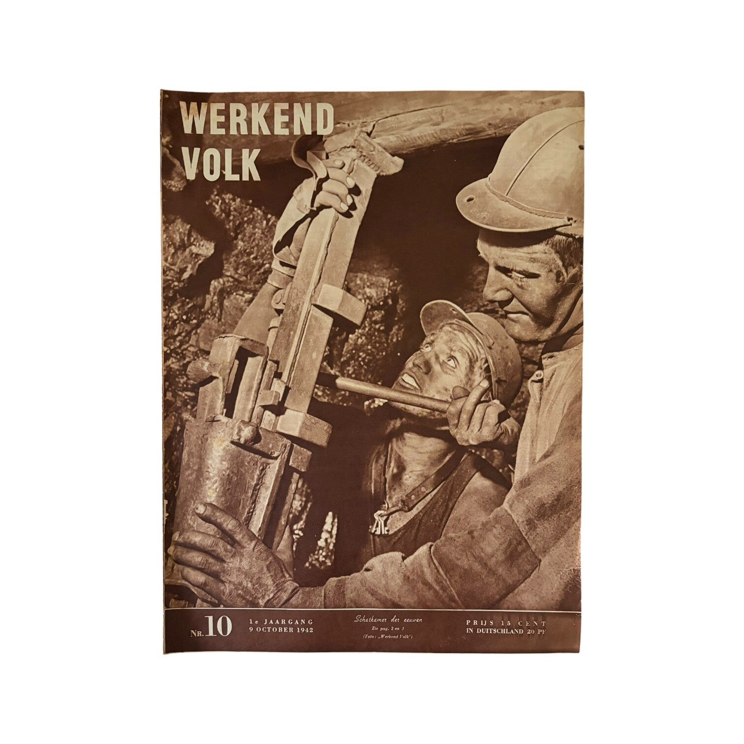 Tijdschrift 'Werkend Volk' Nr. 10