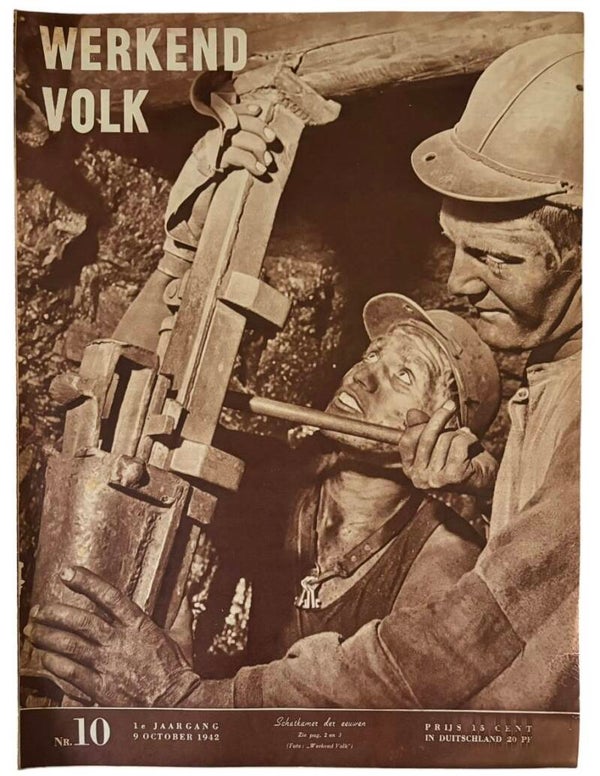 Origineel WW2 Tijdschrift 'Werkend Volk' Nr. 10