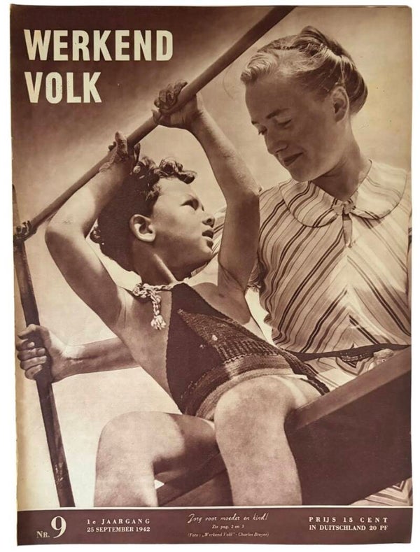Origineel WW2 Tijdschrift 'Werkend Volk' Nr. 9