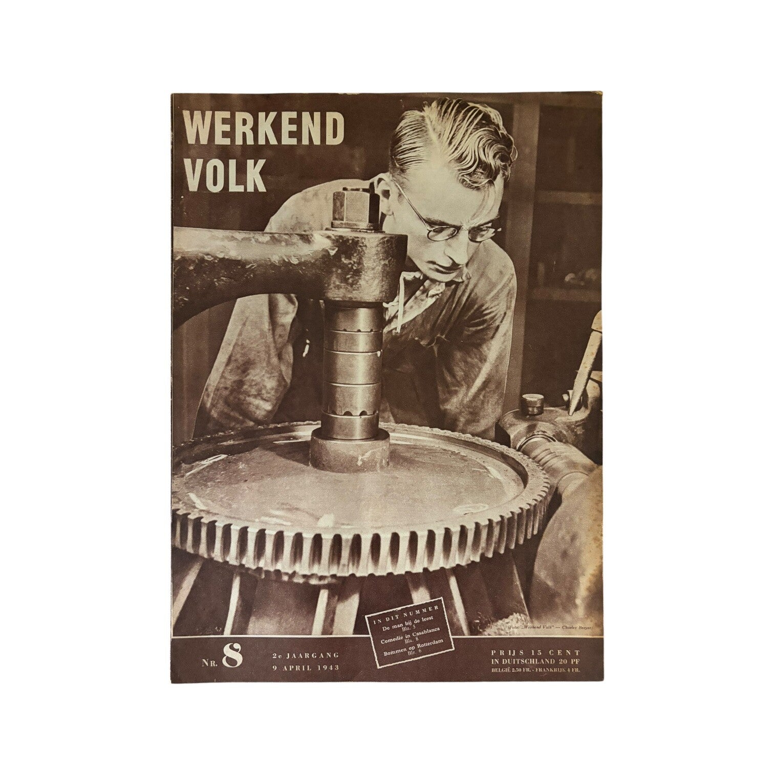 Tijdschrift 'Werkend Volk' Nr. 8