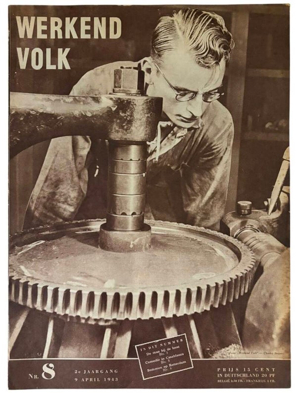 Origineel WW2 Tijdschrift 'Werkend Volk' Nr. 8
