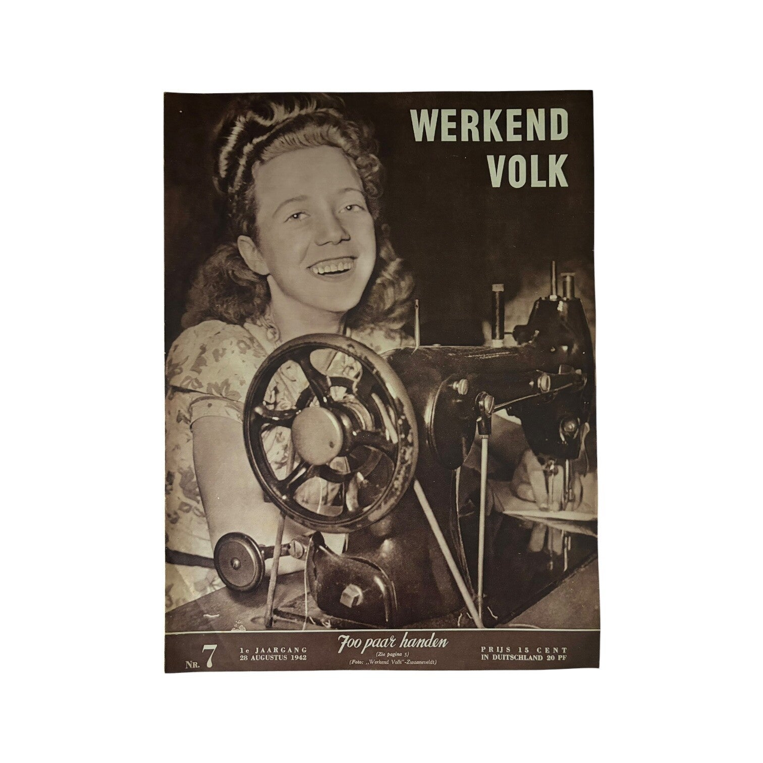 Tijdschrift 'Werkend Volk' Nr. 7