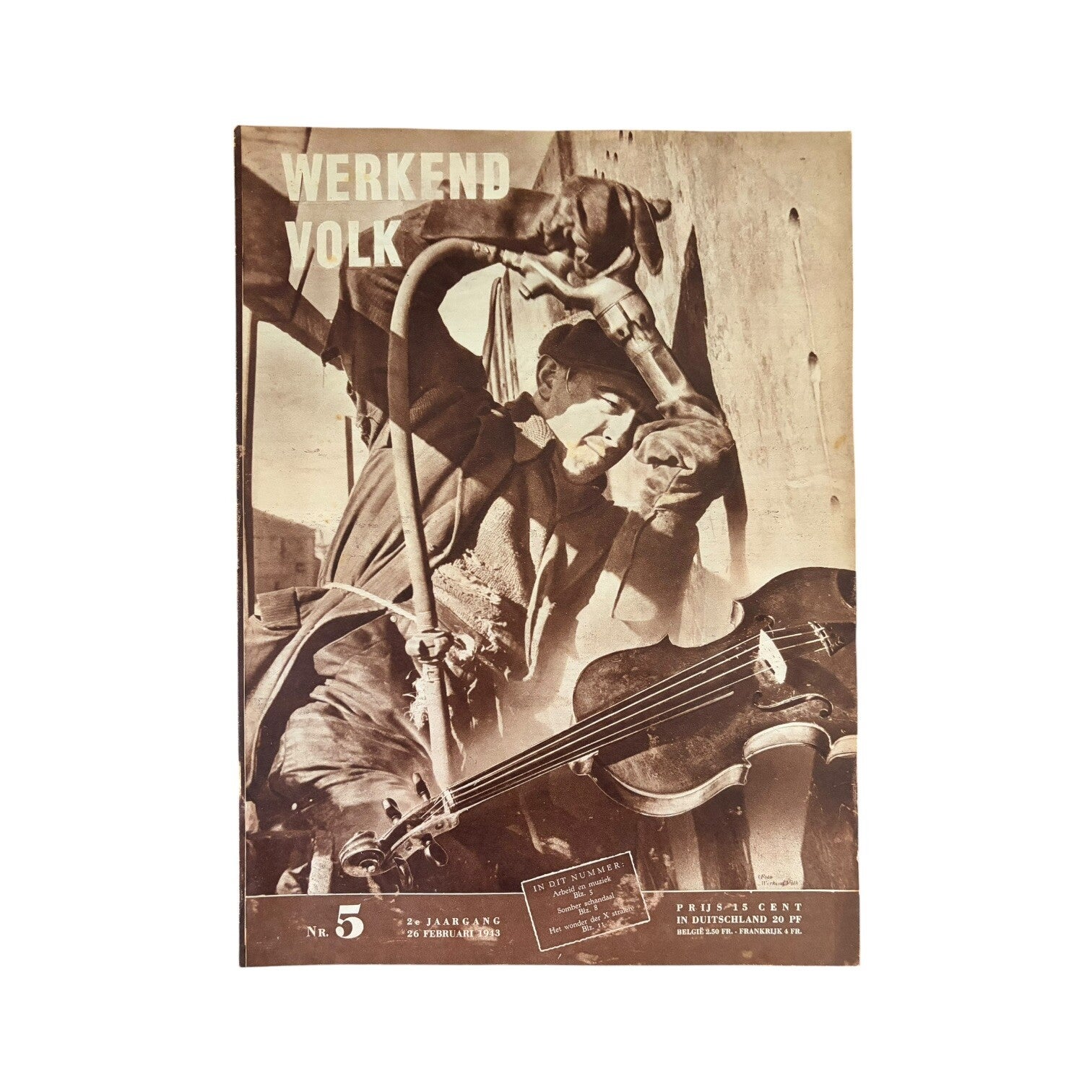Tijdschrift 'Werkend Volk' Nr. 5